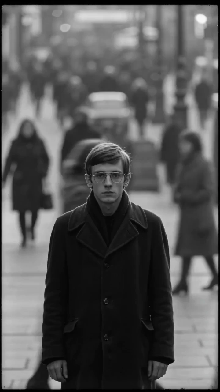 An authentic late-1970s European arthouse film shot in black and white 16mm